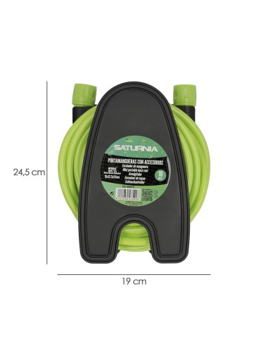 Portamanguera mural SATURNIA con 10mt manguera...