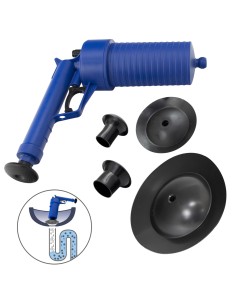 Desatascador WOLFPACK pistola con aire comprimido 02660120