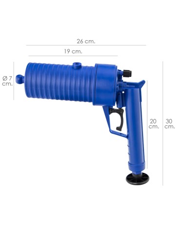 Desatascador WOLFPACK pistola con aire...