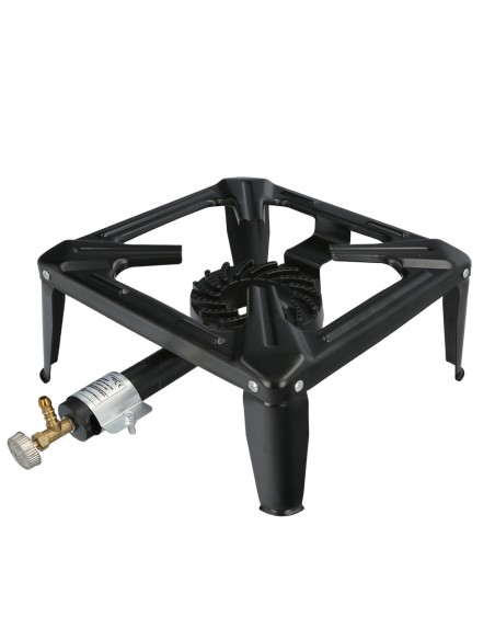 Hornillo gas WOLFPACK 4 pies 30x30cm 4kw 08140342