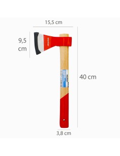 Hacha WOLFPACK con mango Vizcaina 380gr 08211005 2