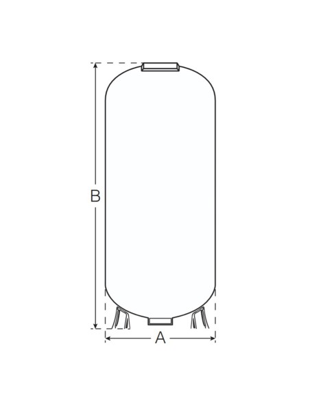 Botella descalcificador/filtracion WIP bobinada   8x35     23.60lt  BB0835 (OSM)