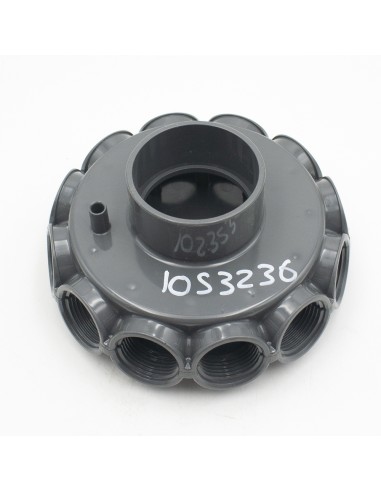 Colector filtro piscina ASTRAL 63mm 12 crepinas...