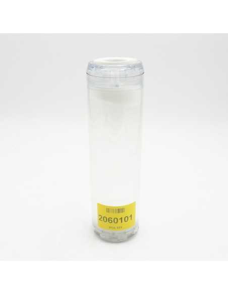 Filtro agua 10" OSM cartucho vacio transparente POL101