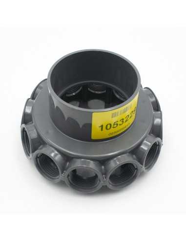 Colector filtro piscina ASTRAL 90mm 12 crepinas...