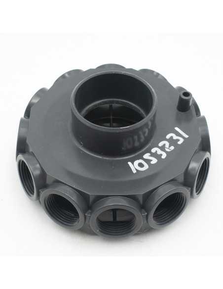 Colector filtro piscina ASTRAL 63mm 12 crepinas 1" 06434