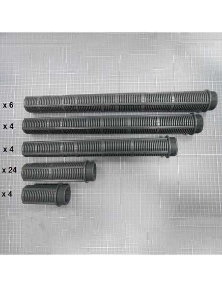 Crepinas filtro piscina ASTRAL kit colectores Praga D.1800mm 4404160119 (conjunto 42 crepinas)