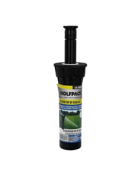 Difusor riego WOLFPACK Pop Up 360º regulable 10cm 08060817