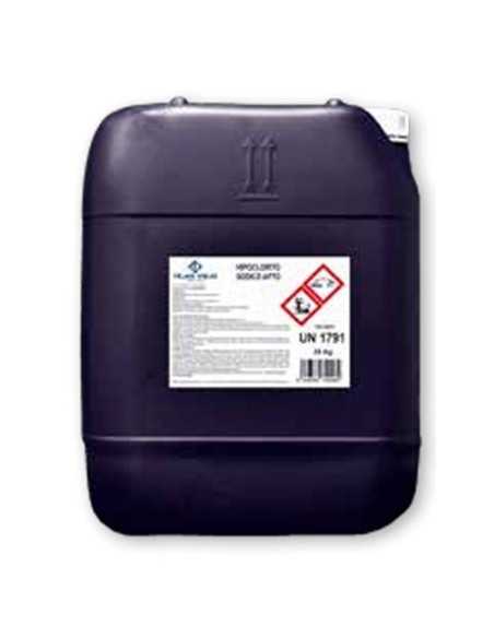 Hipoclorito sodico liquido HTV especial agua potable garrafa 20lt PQ1000HTV0WG25