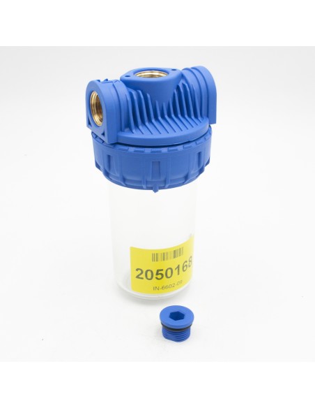 Portafiltros HW 5" transparente ½" IN-6602-09 portasonda