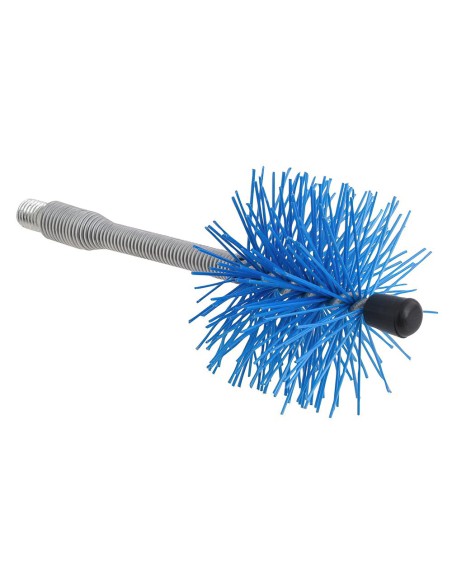 Cepillo deshollinador WOLFPACK nylon eje flexible 80mm 22020700