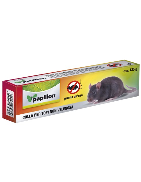 Pegamento ratas PAPILLON cola raticida 135gr 14040100