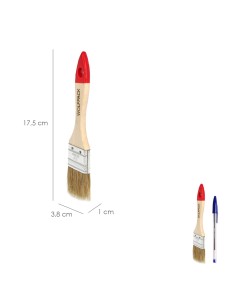 Brochin pintar WOLFPACK paletina brico doble cerda blanca... 2