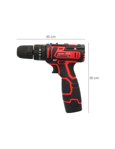 Taladro atornillador WOLFPACK 12V 1300mAh 07021570