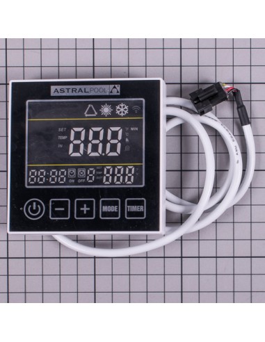 Teclado bomba calor ASTRAL controlador pantalla...