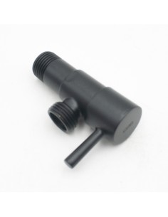 Grifo lavapies ducha piscina CRM redondo negro... 2