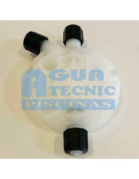 Cabezal dosificador DOSIM cuerpo bomba mod. L  3-5 lt/h 10001011927 (BSA GPH/GRH)