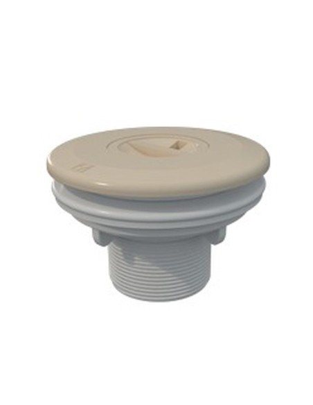 Boquilla aspiracion piscina liner ASTRAL ext.2" int.50mm 00332CL090 Beige