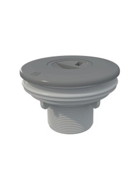 Boquilla aspiracion piscina liner ASTRAL ext.2" int.50mm 00332CL129 Gris