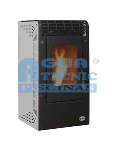 Estufa pellet ECOFOREST Basic 5.5 kw blanco