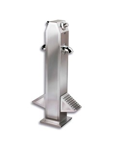 Ducha AQA 118 inoxidable 118-2 lavapies