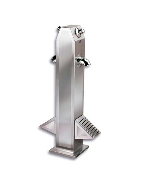 Ducha AQA 118 inoxidable 118-2 lavapies