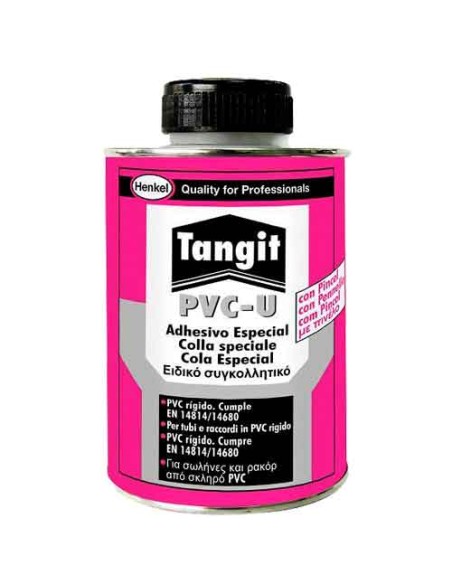 Pegamento PVC presion 500 ml TANGIT c/pincel