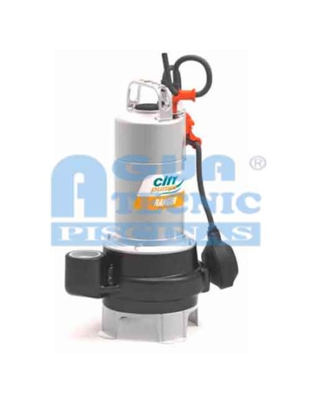 Bomba achique sumergible MB Ranger 1.00 cv mf MC10/50MST