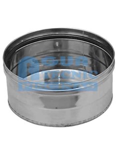 Tapa te CHIM simple   80mm AISI316L EXOPELLET