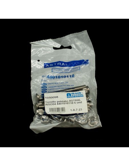 Tornillo peldaño ASTRAL AISI304 4401010110 6 und