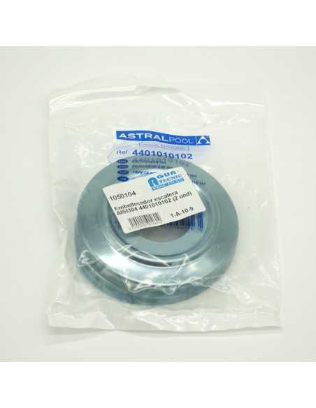 Embellecedor escalera piscina ASTRAL inox AISI304 (kit 2und) 4401010102