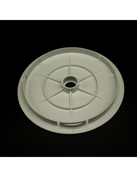 Tapa skimmer piscina CORAL circular mod pequeña 18002059 blanca (QP, PQS)