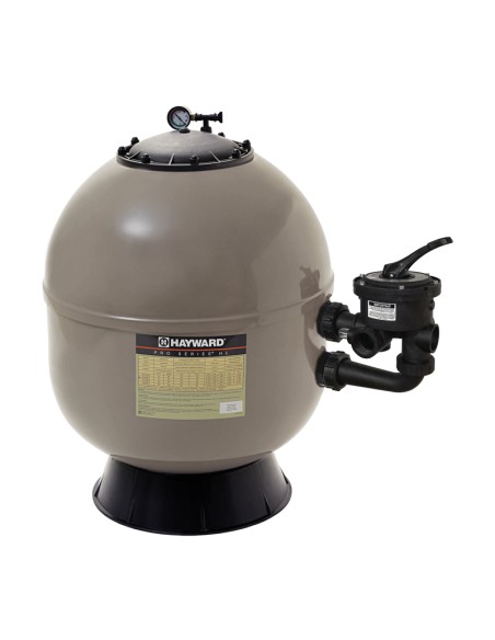 Filtro piscina HAYWARD HL Artik 900 mm 31m3/h c/v lateral S360SLE