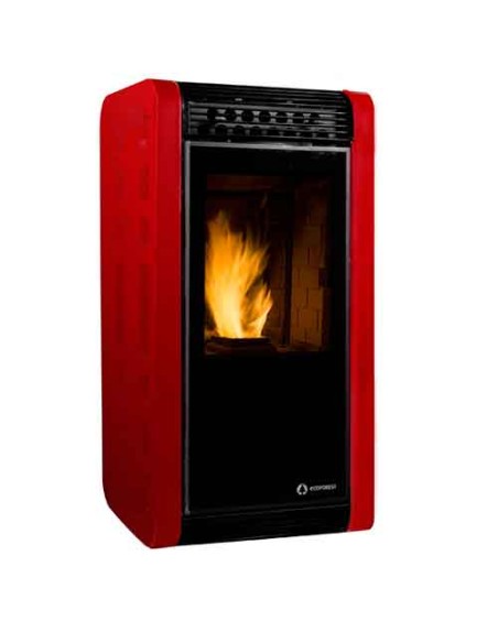 Estufa pellet ECOFOREST Vigo II 9.5 kw burdeos