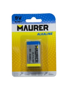 Pila 6LR61 9v MAURER 19040125 2