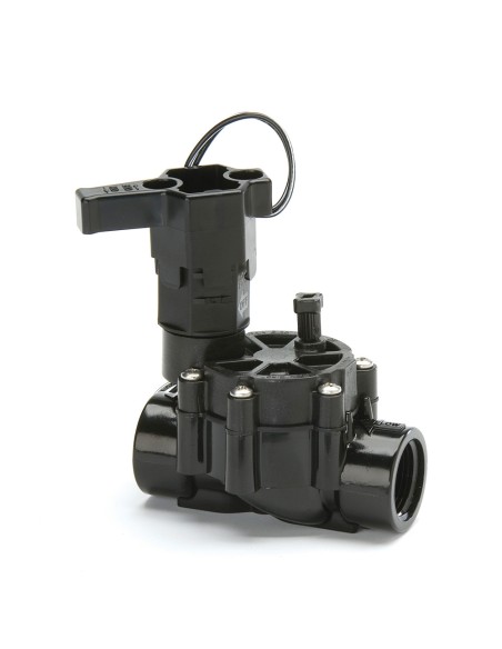 Electrovalvula riego  3/4"  H-H ABS RAIN BIRD 24V c/regulado