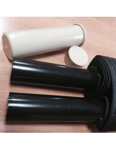 Valla piscina 1220mm - postes 30mm x mt - Marron 2