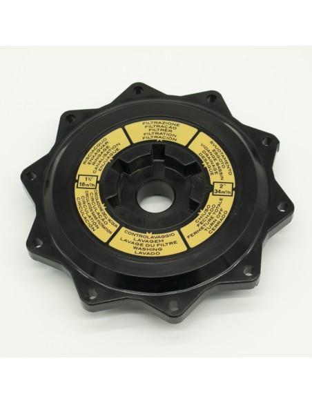 Tapa distribuidor valvula selectora CORAL 2"      23012044 (QP, PQS)