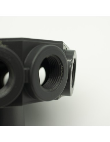 Colector filtro piscina ASTRAL 63mm 12 crepinas...