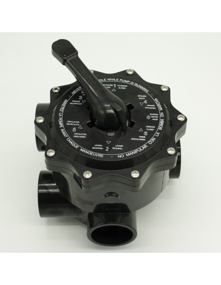 Valvula selectora filtro piscina HAYWARD lateral 2" sin enlaces VKN663B 250120011200