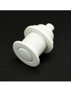 Pulsador neumatico BALBOA ABS blanco 13082+WH