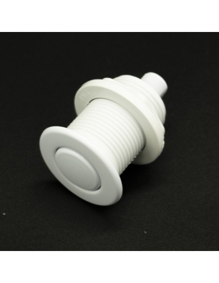 Pulsador neumatico BALBOA ABS blanco 13082+WH