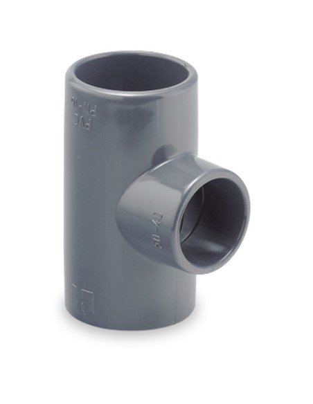 Te PVC-U reducida H-H-H 50-32-50mm PN16 CEPEX 01821 (presion)
