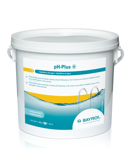 Elevador PH grano 5kg BAYROL PH Plus 7594815