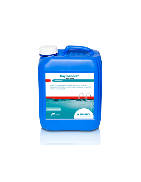 Oxigeno activo liquido BAYROL Bayroshock 20lt 7532288     USO PROFESIONAL