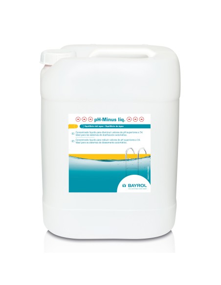 Reductor PH liquido 10 lt  (sulfurico) - Uso profesional