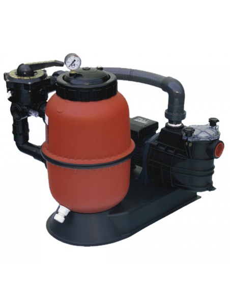 Kit filtracion piscina QP filtro 600mm + bomba 1.00cv 560083