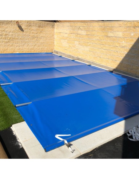 Cobertor proteccion piscinas seguridad - barras Basic
