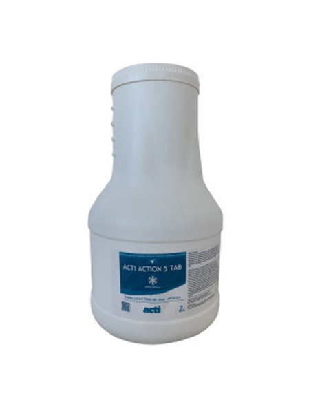 Invernada dosificador ACTI Action 5 Tab bote blanco 2kg ACT-500-7154