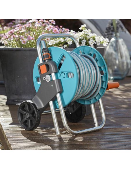 Carro portamanguera jardin GARDENA CleverRoll S 18502-50 +ma